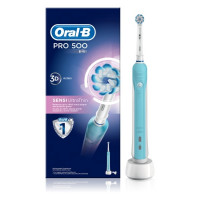 Электрическая зубная щетка Oral B Pro 500 D16.513.U SENSI UltraThin